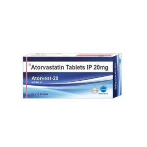 “Atorvastatin Tablets IP 20 mg Atorvest-20 third party pharma manufacturer and TPM supplier in India”