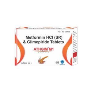 Metformin HCl (SR) and Glimepiride Tablets (ATHGIM M1) third party pharma manufacturing product
