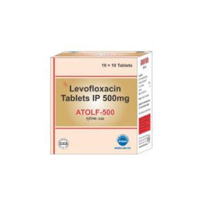 Levofloxacin Tablets IP 500mg ATOLF-500 antibiotic medicine for bacterial infections