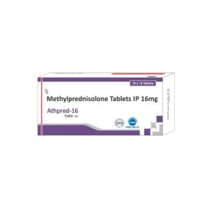Methylprednisolone Tablets IP 16mg Athpred-16 anti-inflammatory corticosteroid medicine