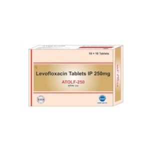 Levofloxacin Tablets IP 250mg ATOLF-250 antibiotic medicine for bacterial infections