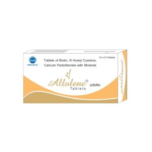 “Allolene Tablets with Biotin, N-Acetyl Cysteine and Calcium Pantothenate with Minerals by Athens Lifesciences”