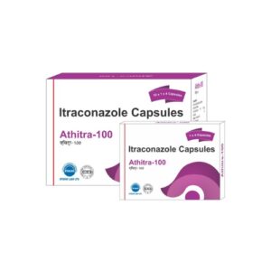 Itraconazole Capsules Athitra-100 antifungal medicine for fungal infections